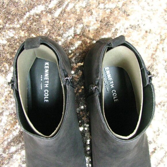 NIB Kenneth Cole suede ankle boots 8 - Picture 5 of 10